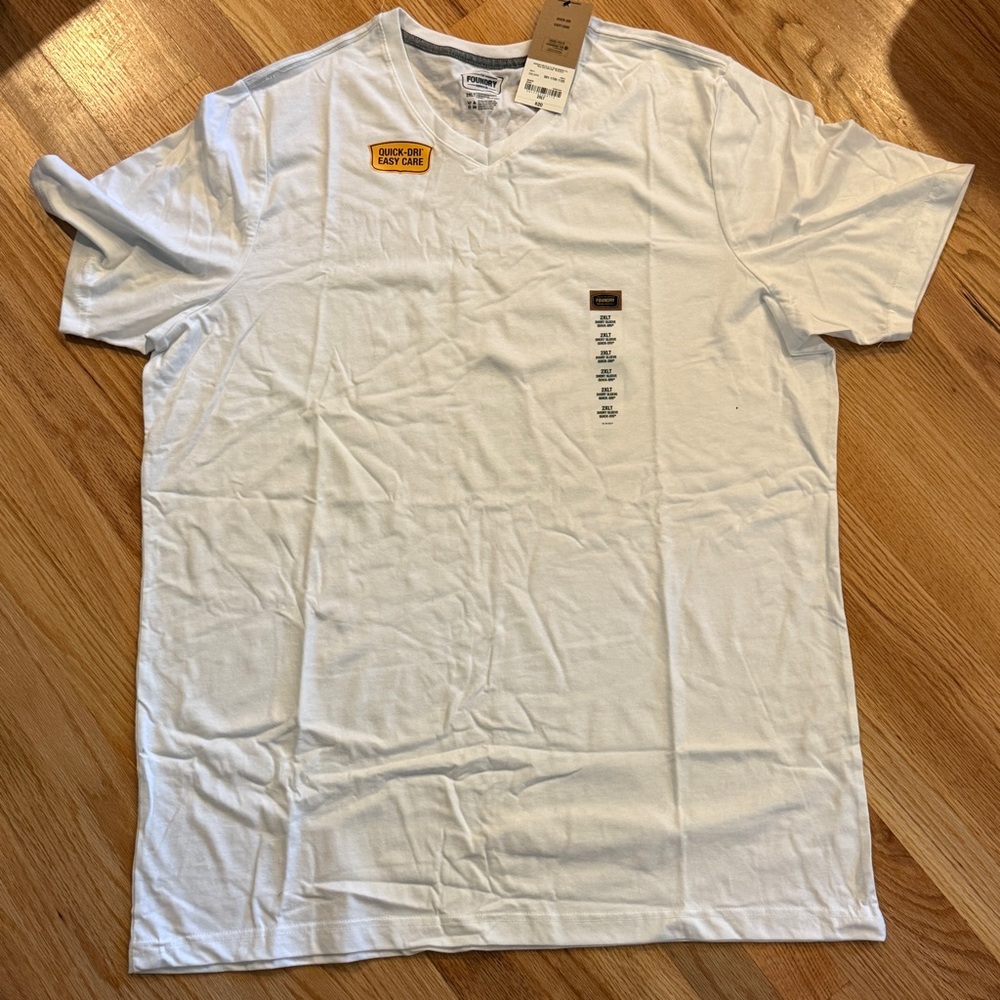 Men's White V-Neck [NWT]
